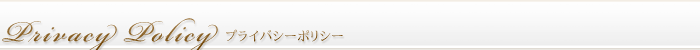 Privacy Policy �v���C�o�V�[�|���V�[